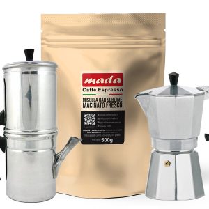 Caffè macinato fresco da 500 gr per Moka e per Cuccumella